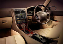 The interior of one of the cars from JDF Chauffeur Services.
